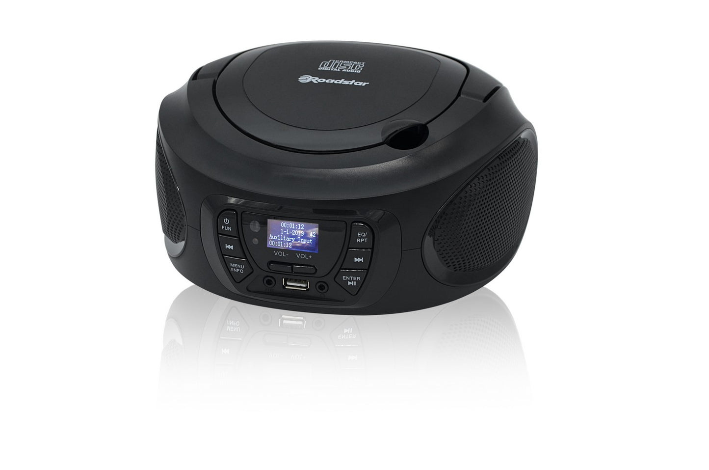 Système stéréo portable CDR-375D+/BK Roadstar