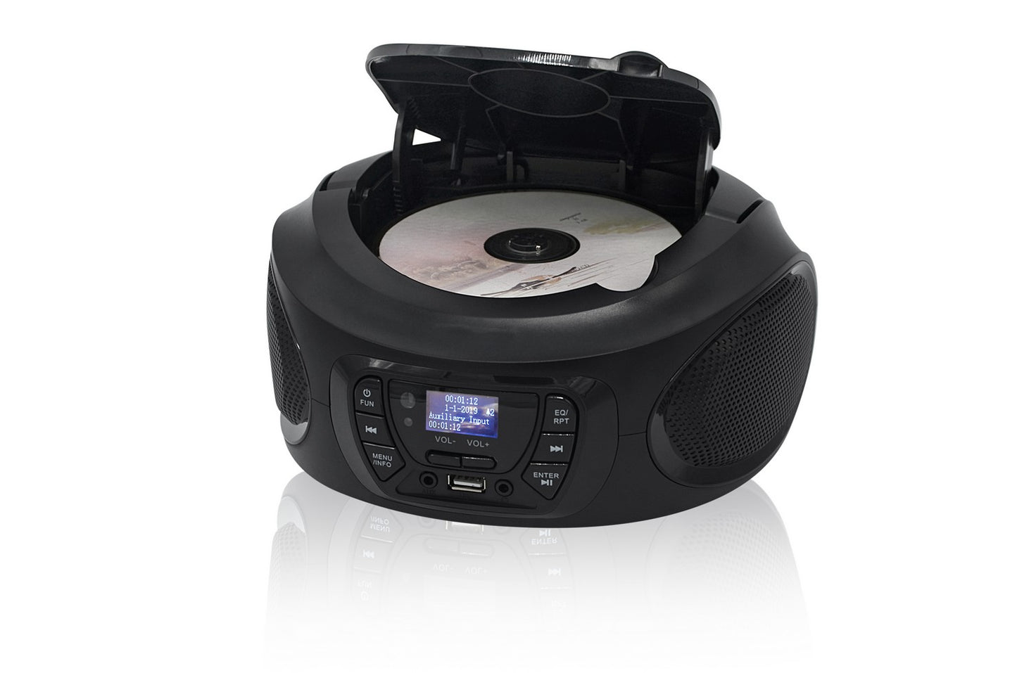 Système stéréo portable CDR-375D+/BK Roadstar