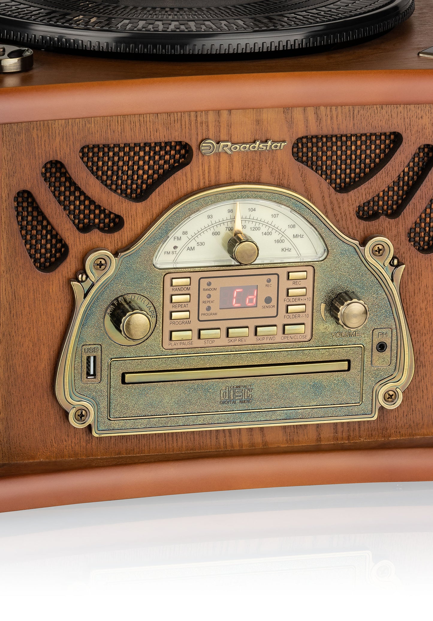 Chaîne hi-fi style vintage HIF-1850TUMPK Roadstar