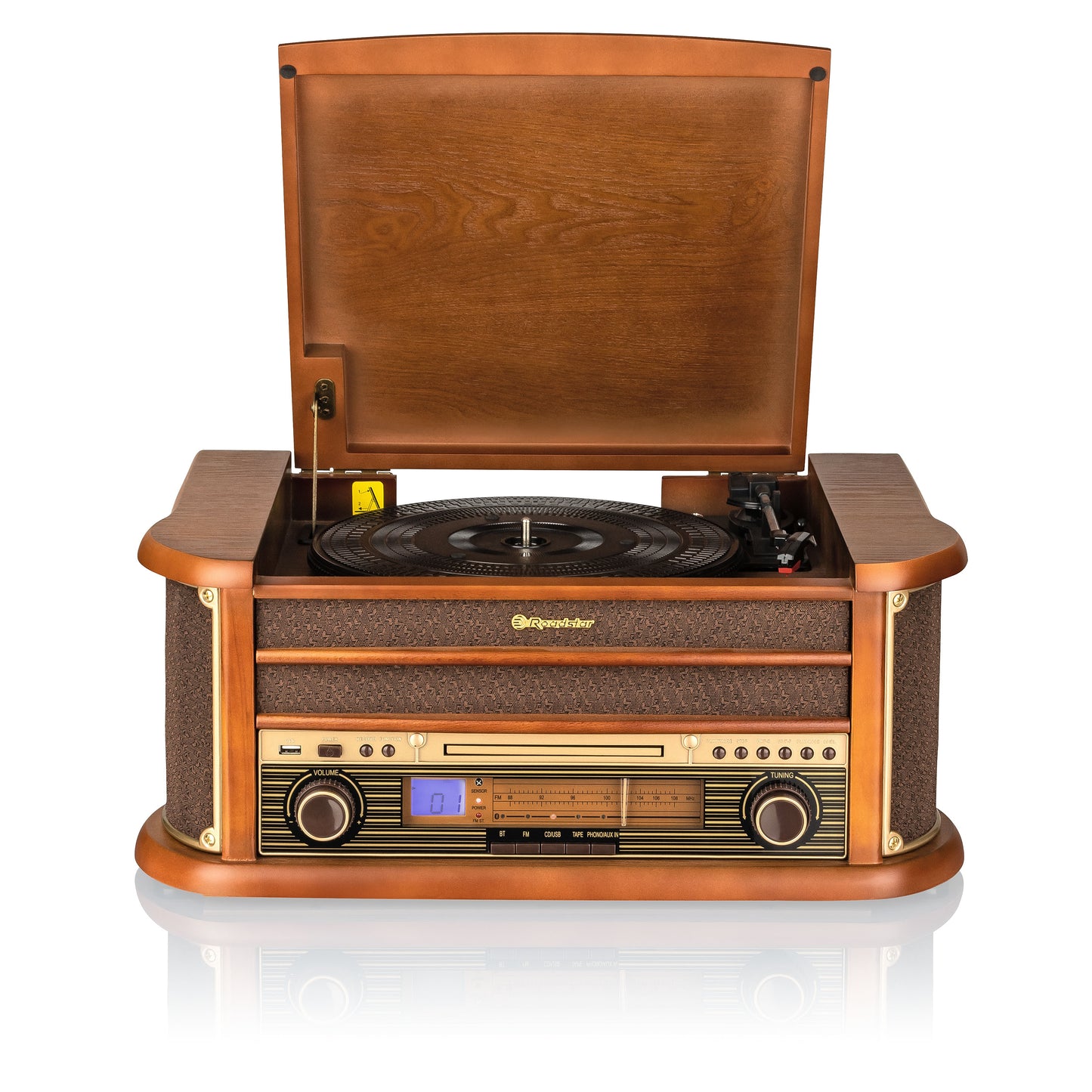 Chaîne hi-fi style vintage HIF-1993BT Roadstar