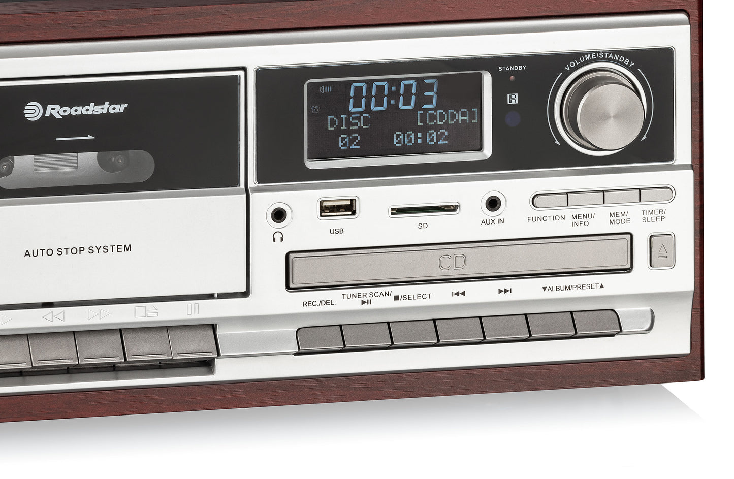 Chaîne Hi-Fi vintage HIF-8892D+BT Roadstar