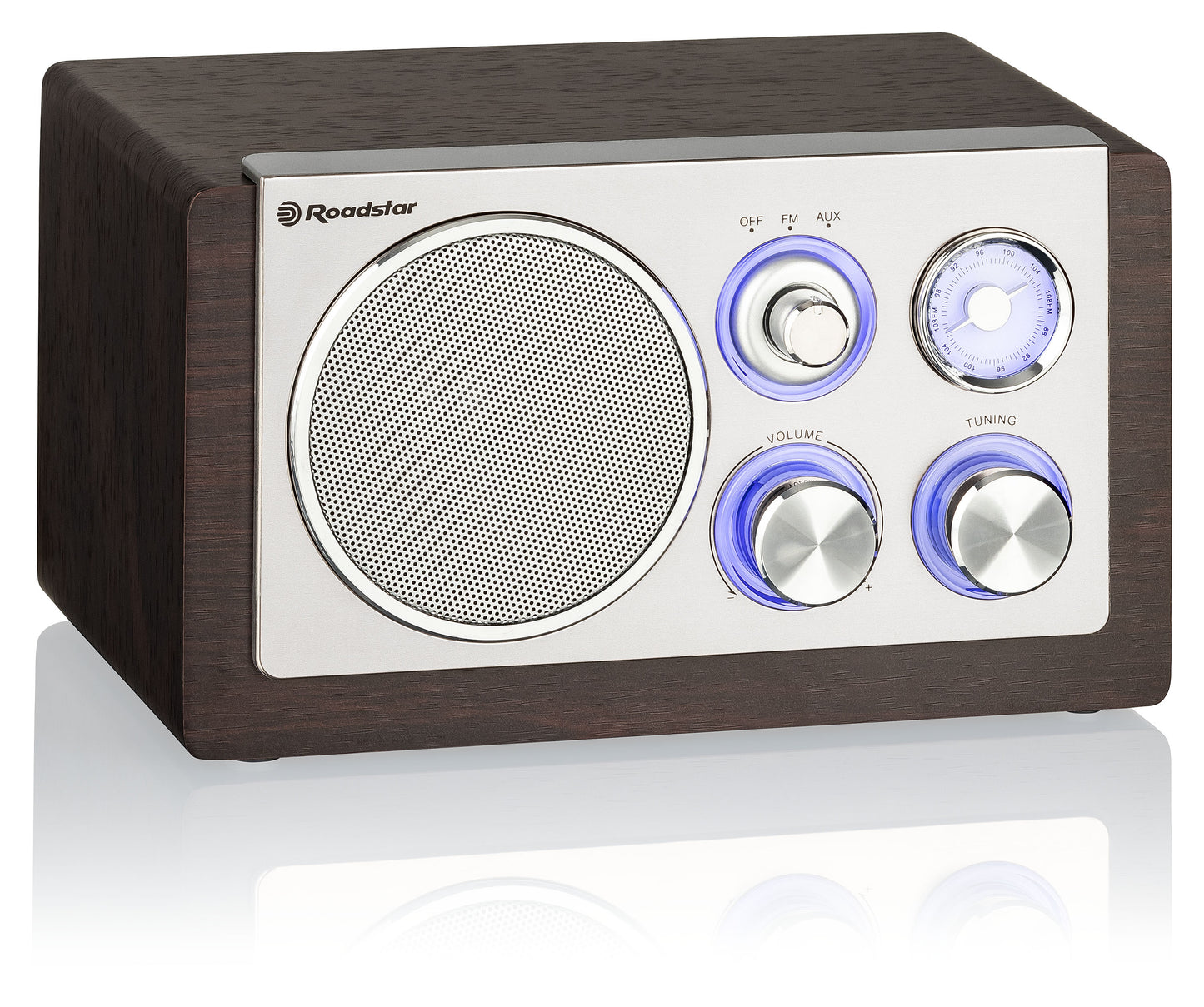 Radio de style vintage HRA-1245NWD Roadstar