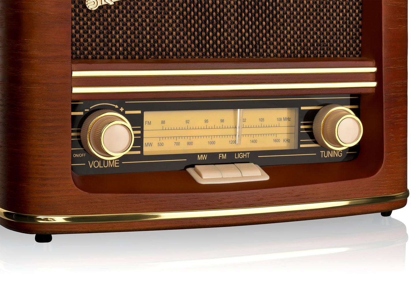 Radio de style vintage HRA-1500/N Roadstar