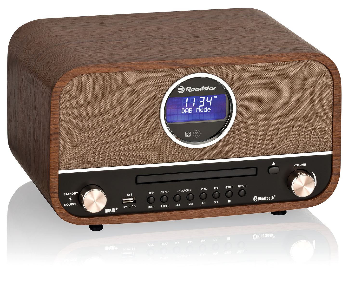 Radio style vintage DAB/DAB+/FM HRA-1782ND+BT Roadstar
