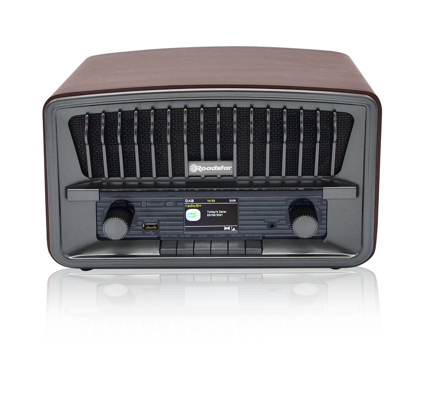 Radio style vintage HRA-270D+BT Roadstar