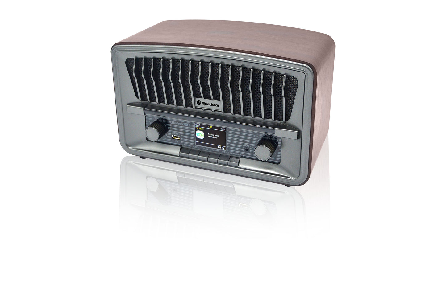 Radio style vintage HRA-270D+BT Roadstar