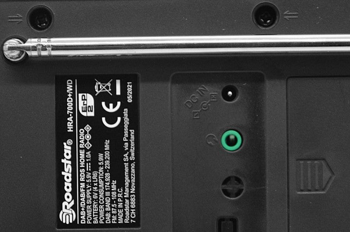 Radio domestique DAB FM HRA-700D+WD Roadstar