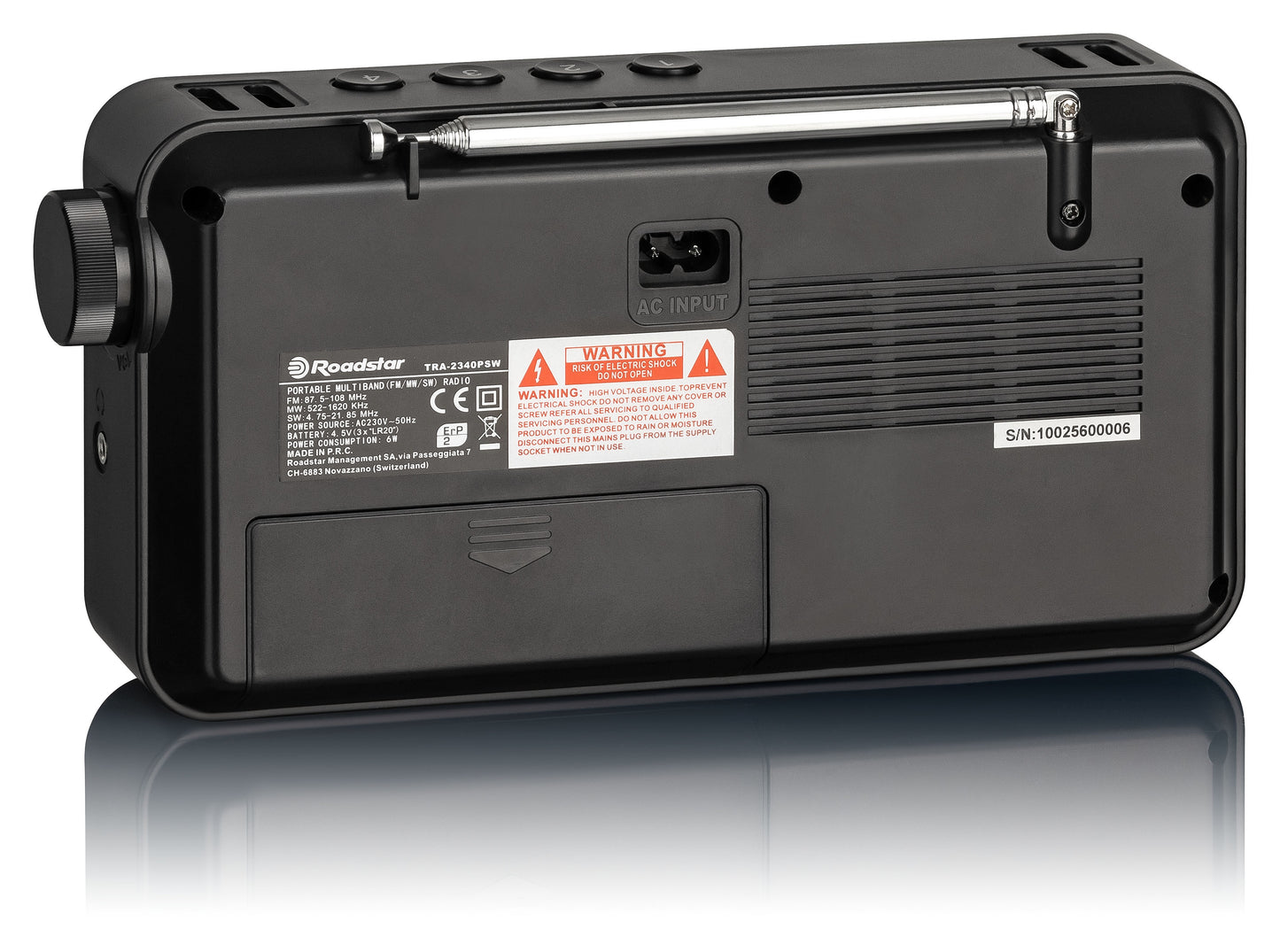 Radio portable MW FM SW TRA-2340PSW Roadstar