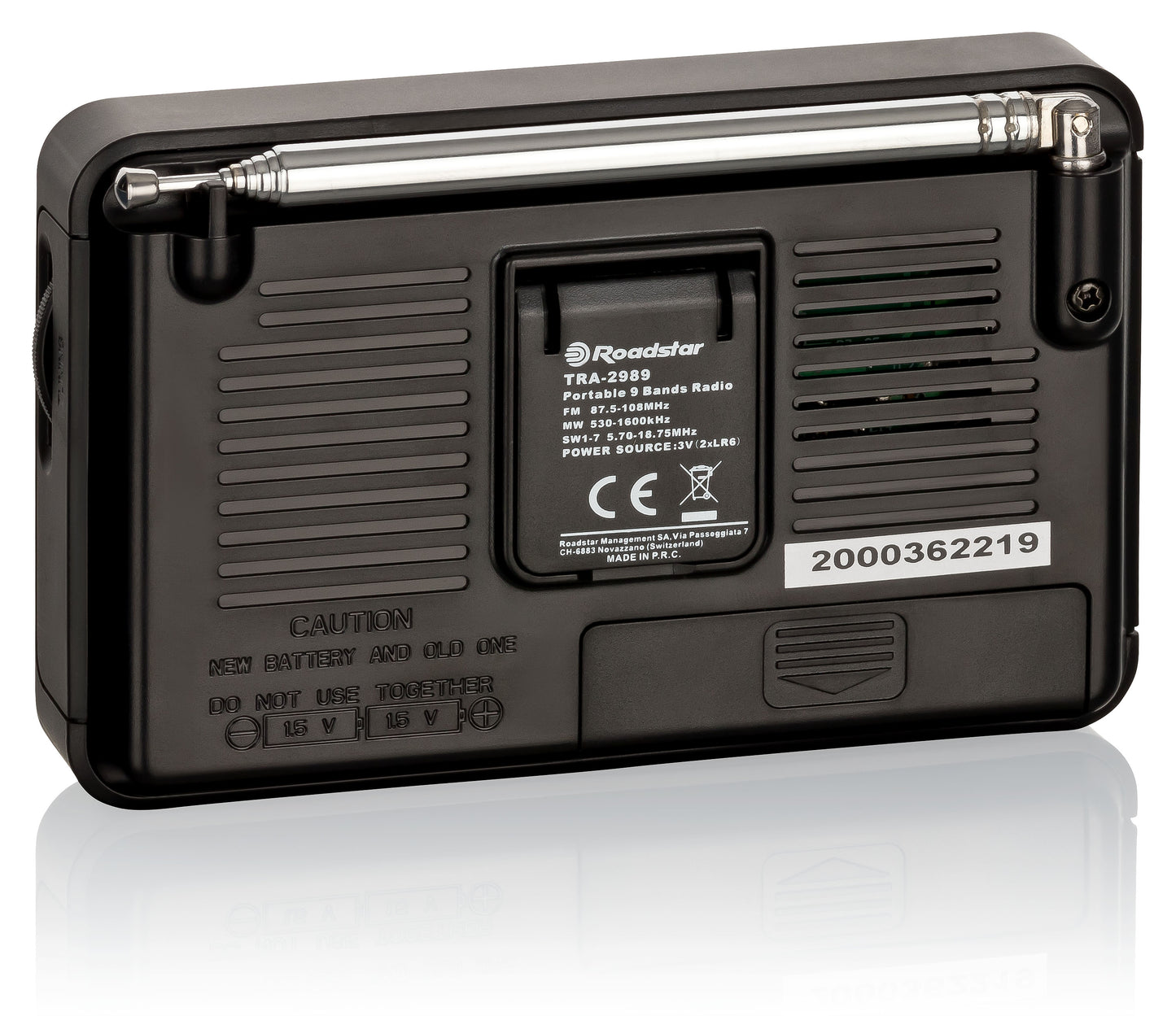 Radio portable multibande MW FM 1-7 SW TRA-2989 Roadstar