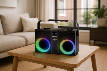 DJ-390BT – Portable Bluetooth Speaker with Mic & TWS