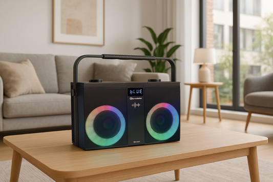 DJ-390BT – Portable Bluetooth Speaker with Mic & TWS