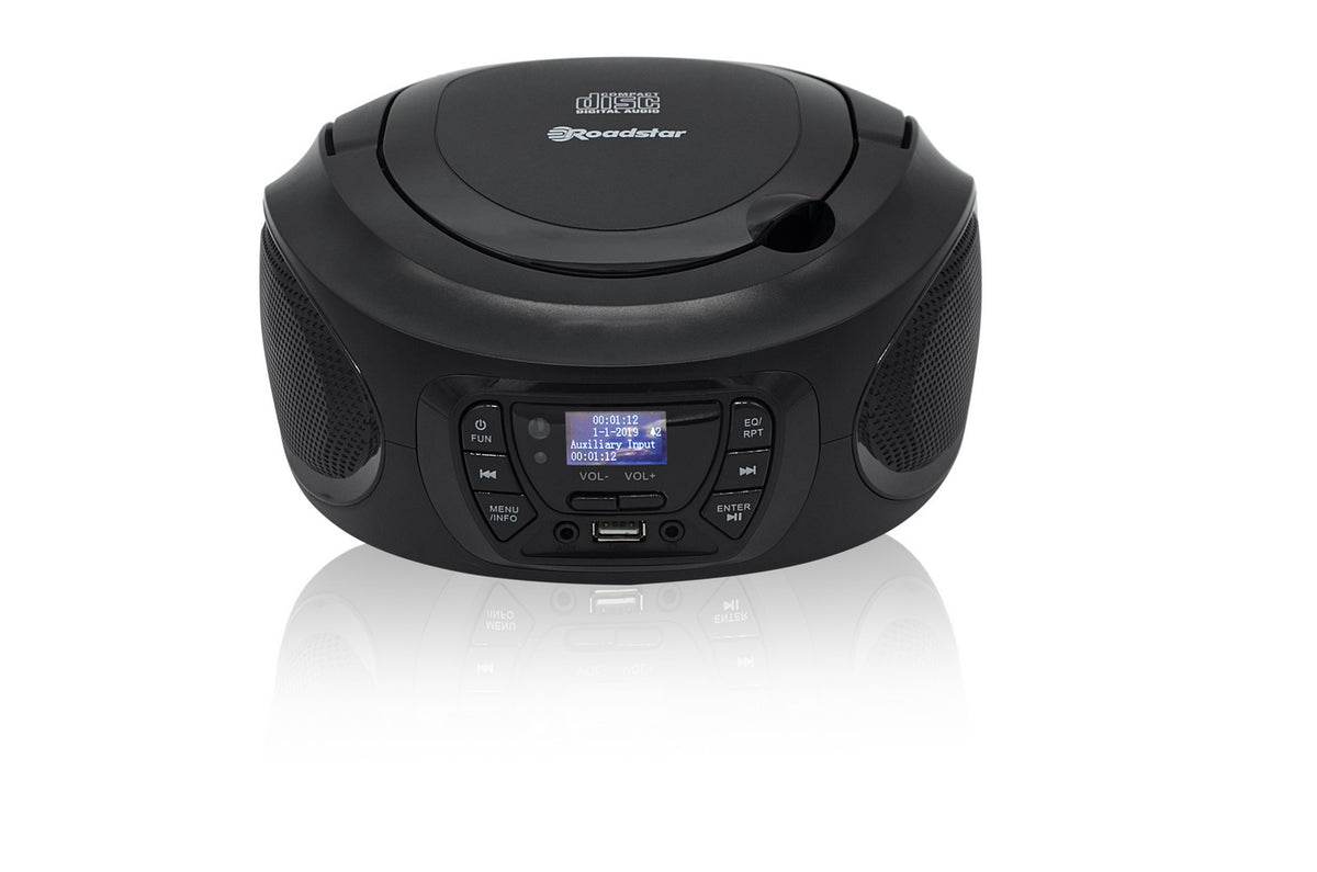 Roadstar CDR-375D+/BK – Portable Stereo System – Roadstar Management SA ...