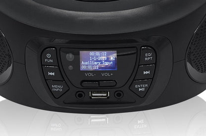 Système stéréo portable CDR-375D+/BK Roadstar