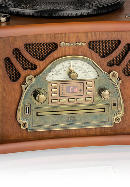 Chaîne hi-fi style vintage HIF-1850TUMPK Roadstar