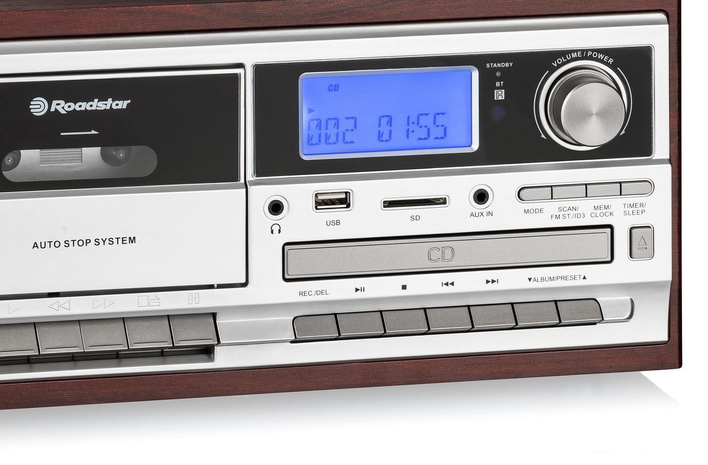 Enceinte hi-fi de style vintage HIF-8892EBT Roadstar