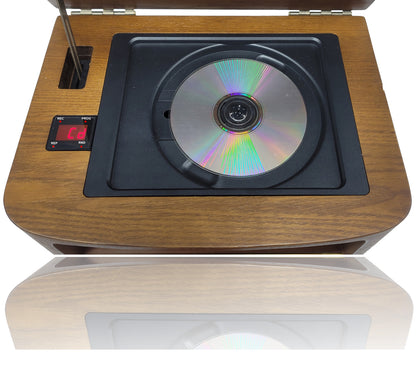 Récepteur radio FM/MW de style vintage avec USB et CD HRA-1500UEMP Roadstar