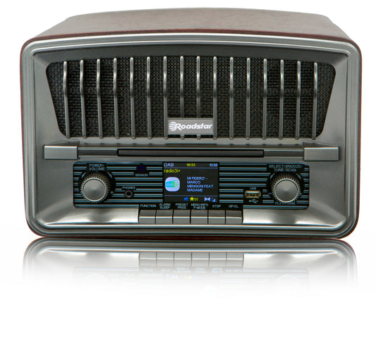Radio style vintage HRA-270CD+BT Roadstar