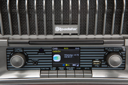 Radio style vintage HRA-270CD+BT Roadstar