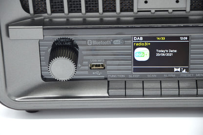 Radio style vintage HRA-270D+BT Roadstar