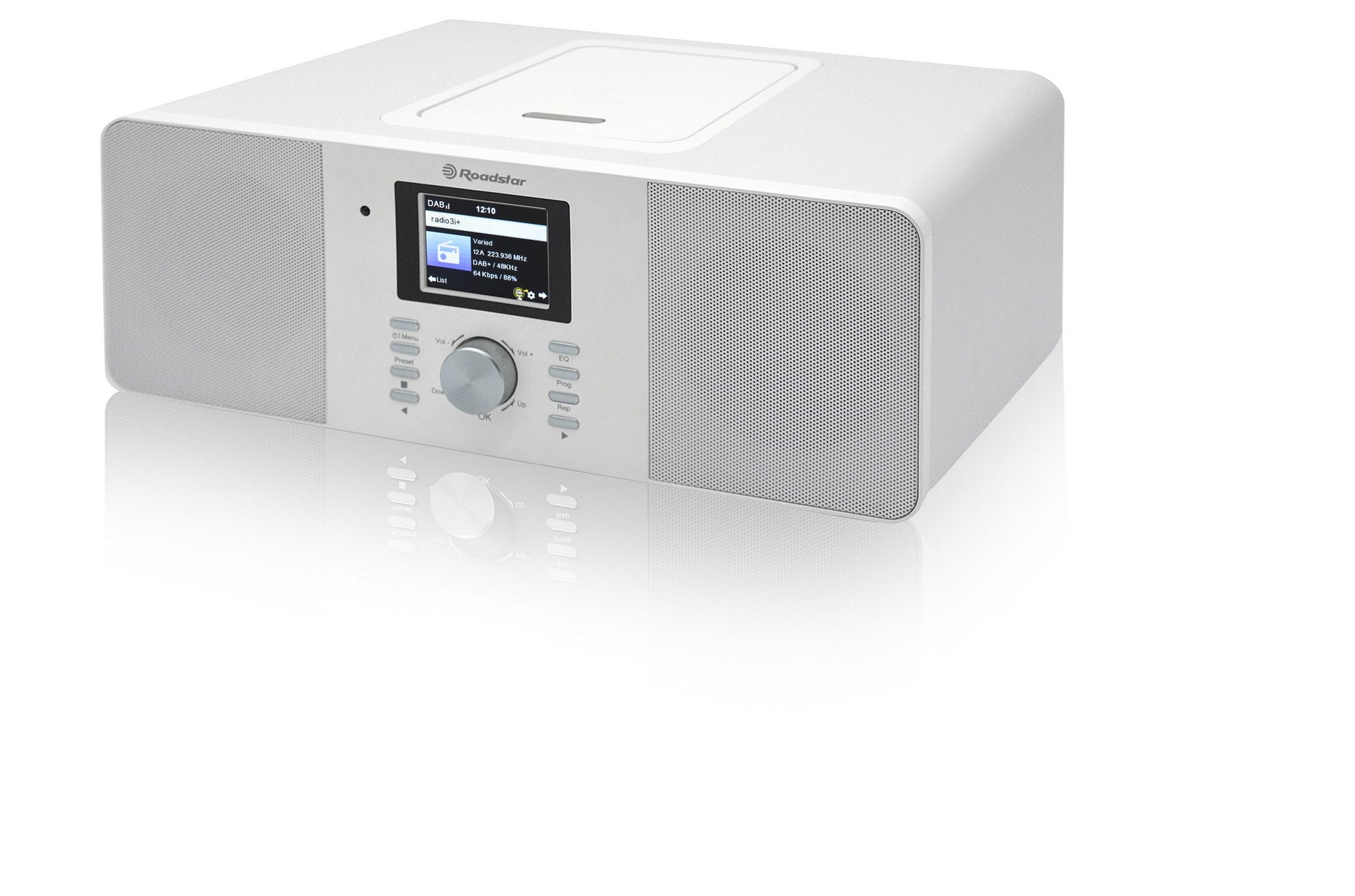 Roadstar HRA-9D BT digitale radio met CD-speler en Bluetooth. Opnamefunctie. (DAB, DAB , FM, RDS Roadstar HRA-9D BT digitale radio met CD-speler en Bluetooth. Opnamefunctie. (DAB, DAB , FM, RDS