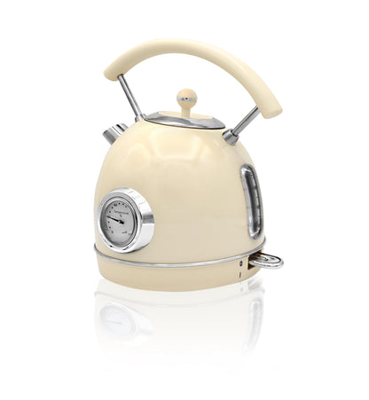 KT-880CR – Vintage Electric Kettle with Thermometer & 1.8L Capacity