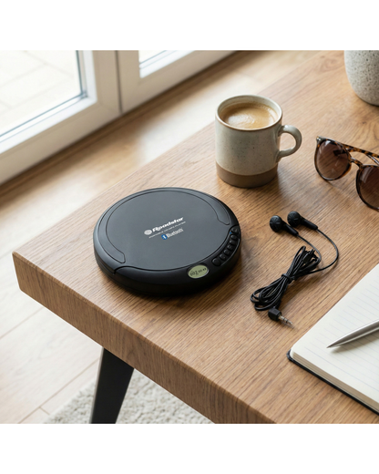 Roadstar PCD-499BT – Portable CD/MP3 Player with Bluetooth Transmitter