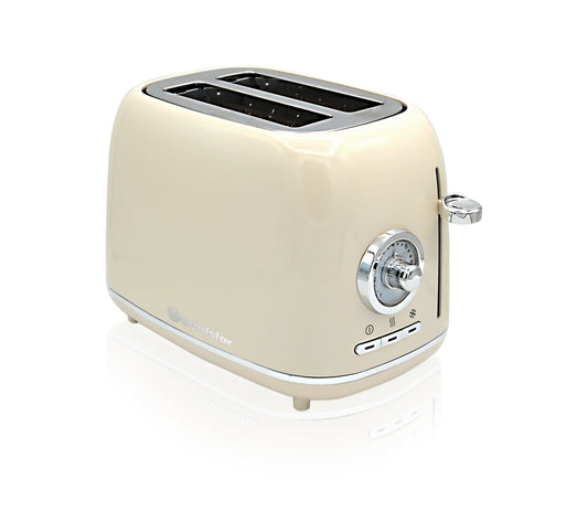 TS-780CR – Vintage 2-Slice Toaster with 6 Browning Levels & Defrost Function