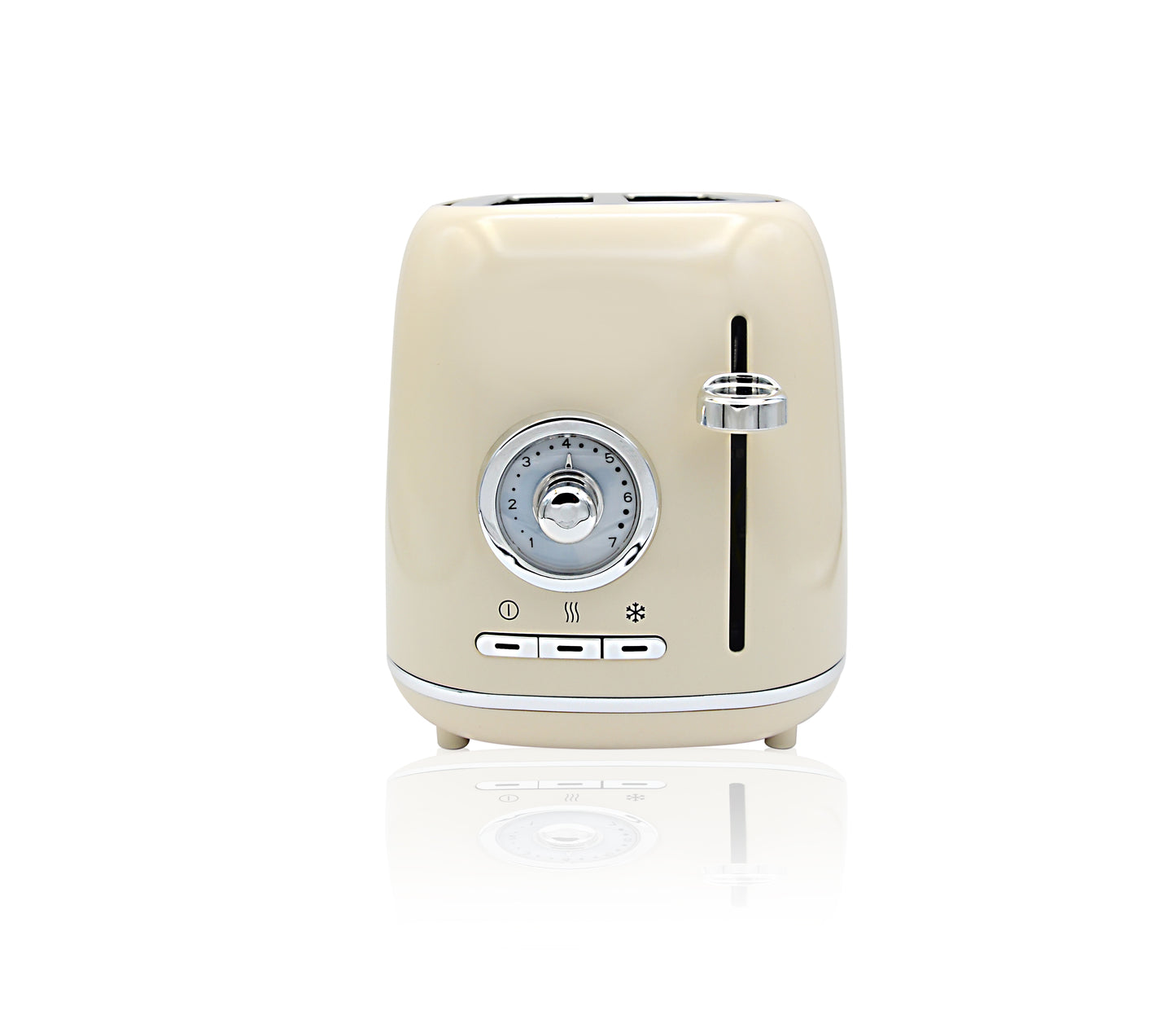 TS-780CR – Vintage 2-Slice Toaster with 6 Browning Levels & Defrost Function