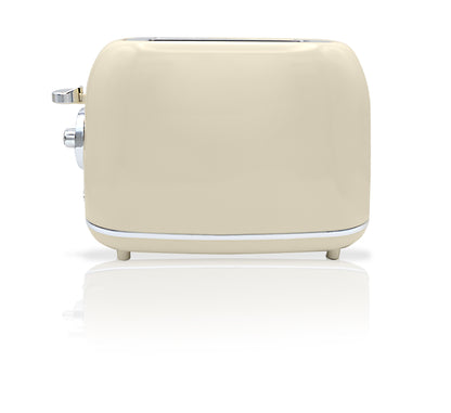 TS-780CR – Vintage 2-Slice Toaster with 6 Browning Levels & Defrost Function
