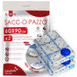 LAV-525 SACC-O-PAZZO Vacuum Storage Bags 60×90cm Set of 2 – (M)