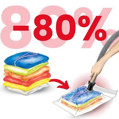 LAV-524 SACC-O-PAZZO Vacuum Storage Bags 40×60cm Set of 2 – (S)