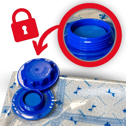 LAV-525 SACC-O-PAZZO Vacuum Storage Bags 60×90cm Set of 2 – (M)