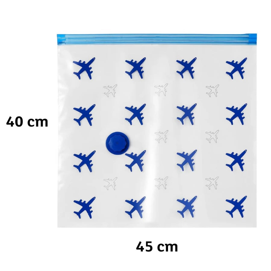 LAV-529 SACC-O-PAZZO Vacuum Storage Bags 40×45cm Set of 2 – (XS)