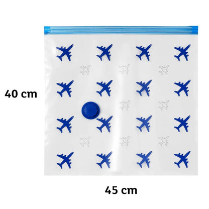 LAV-529 SACC-O-PAZZO Vacuum Storage Bags 40×45cm Set of 2 – (XS)