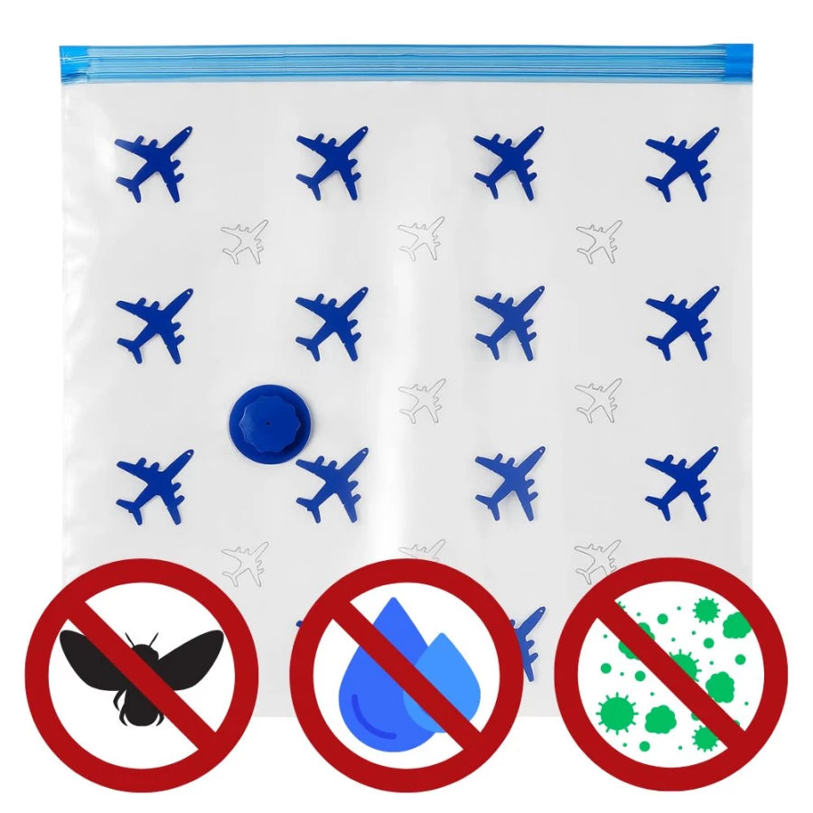 LAV-529 SACC-O-PAZZO Vacuum Storage Bags 40×45cm Set of 2 – (XS)