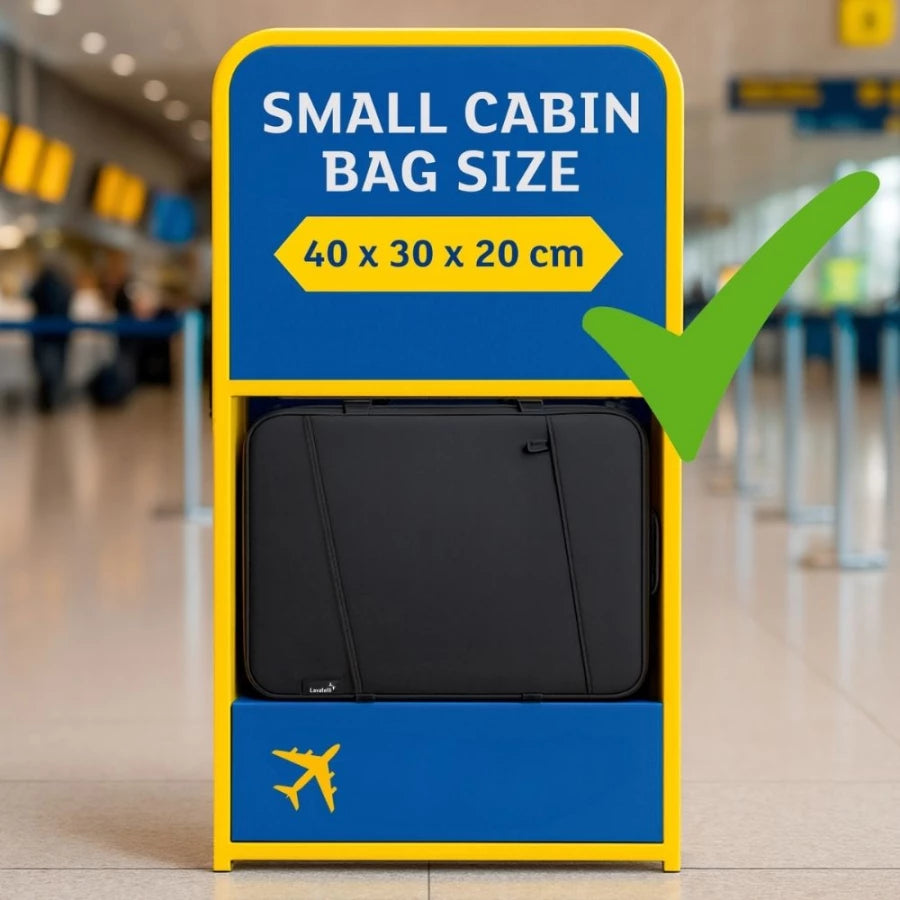 LAV-537 VAC-U-BAG 40×30×20 Vacuum Travel Backpack with 2 Bags – Cabin Size